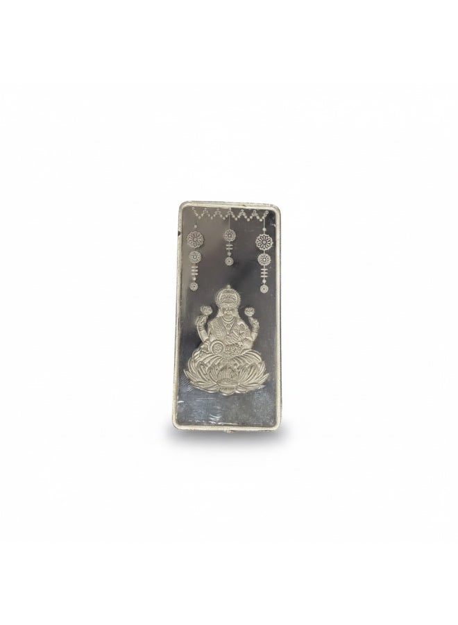 PURE 999 SILVER LAXMI BAR COIN 100 GRAM